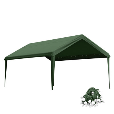 Abri d'auto 12 x 20 pi, housse de remplacement pour abri d'auto (toit non inclus)