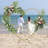 Carbon Steel Heart-Shaped Wedding Arch Backdrop Stand-97843666