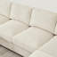 Canapé modulaire à assise profonde avec repose-pieds-1592966943