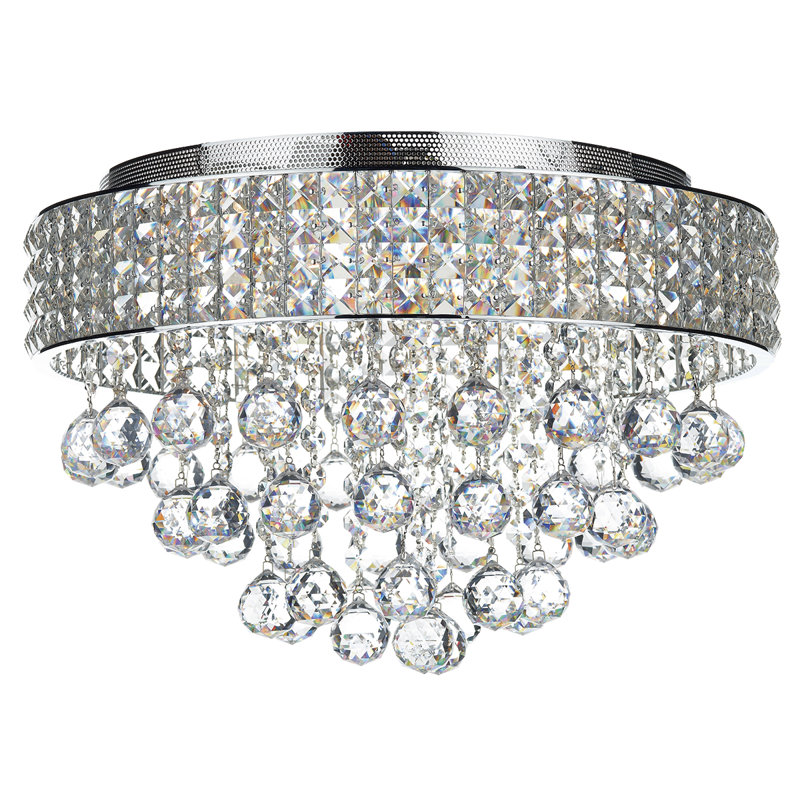 Flush Mount, Polished Chrome
