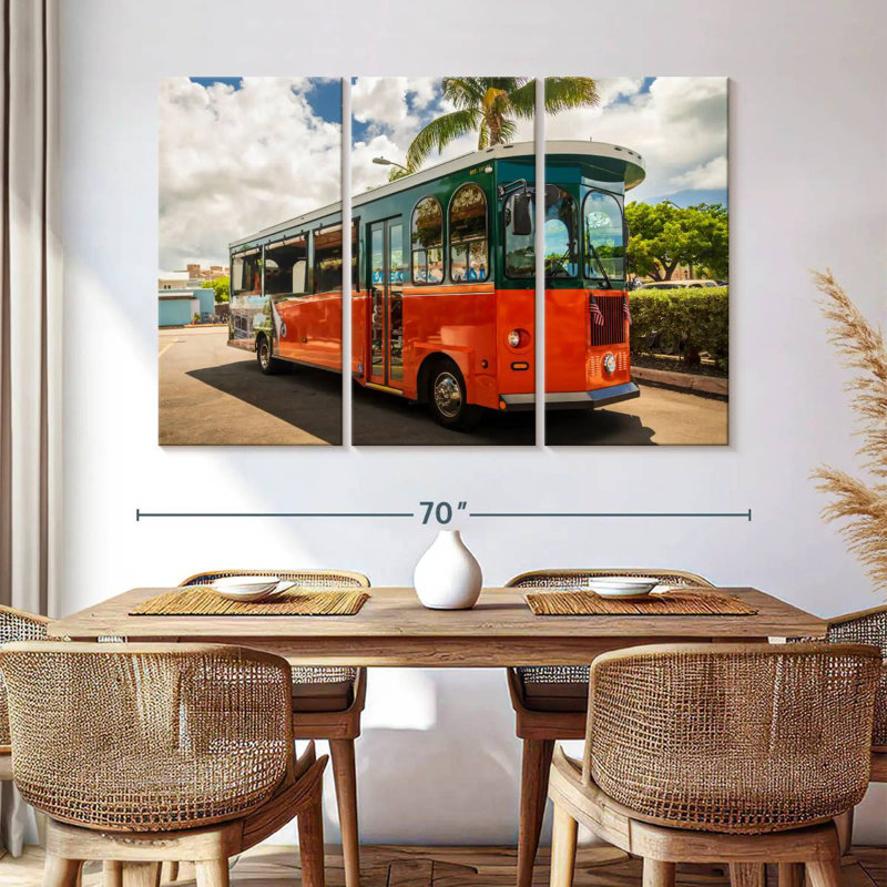 Key West Trriot Bus, H 24 po x l 38 po