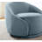 Gabbanelli Upholstered Swivel Barrel Chair-1952442252