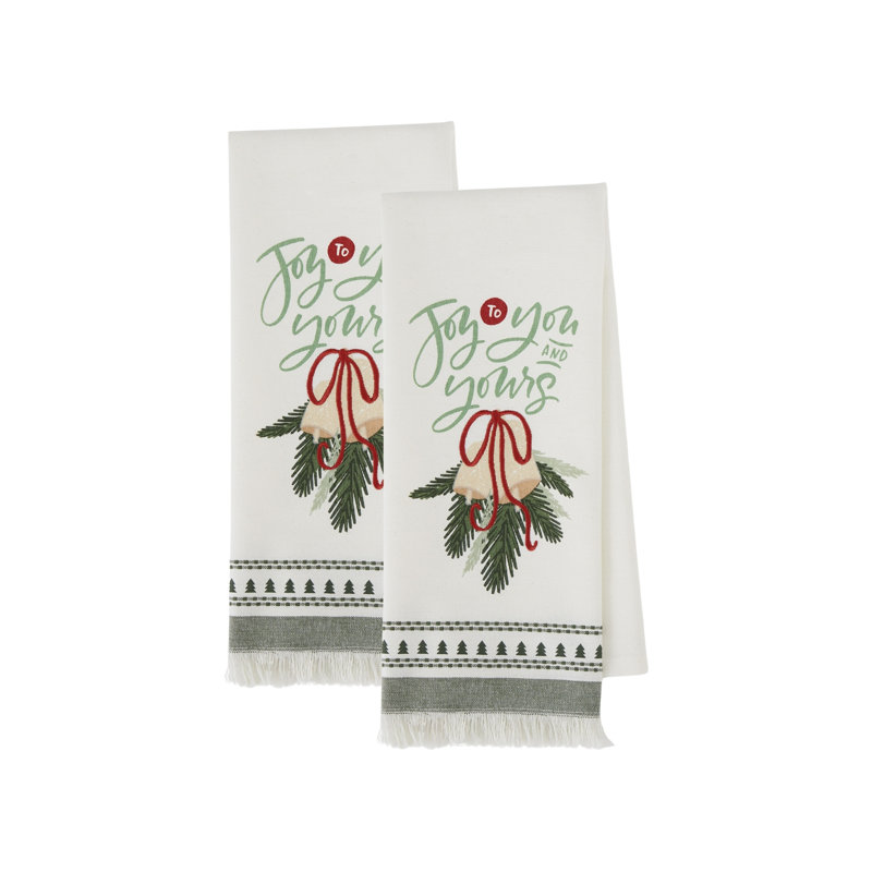  Ensemble de linge de vaisselle Holiday tissé 18 x 28/2, Balsam Bells