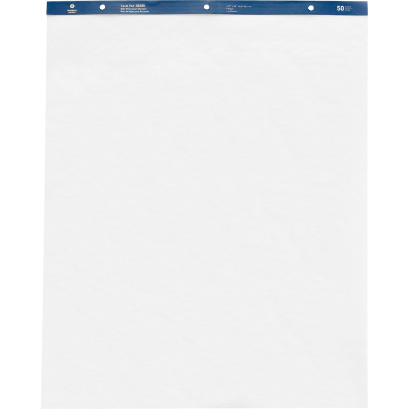 Business Source 50 Sheet Easel Accessory