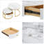 Frame Coffee Table with Storage-1922234769