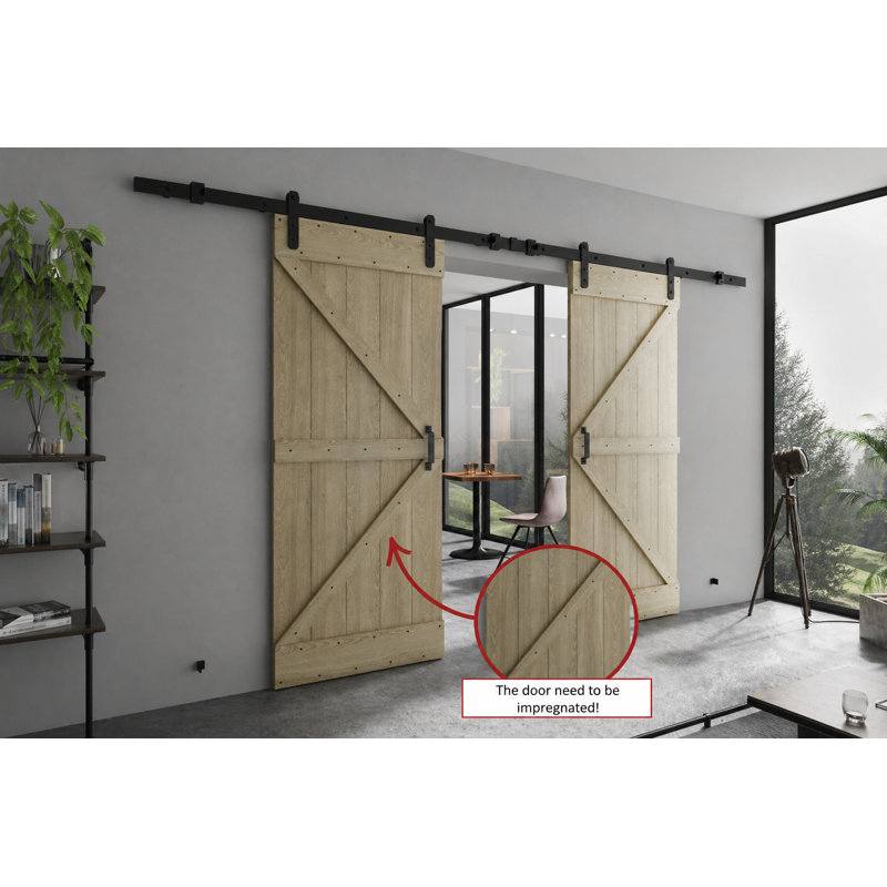 Door, 192cm x 205cm, Brown