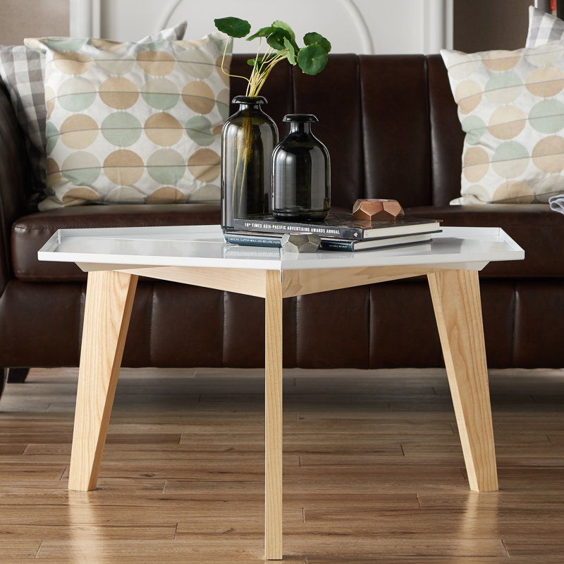 Eteuati Single Coffee Table, White