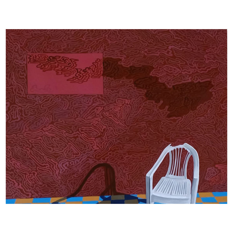 Les souvenirs | Peinture acrylique sur toile | Mahima Katiwal
