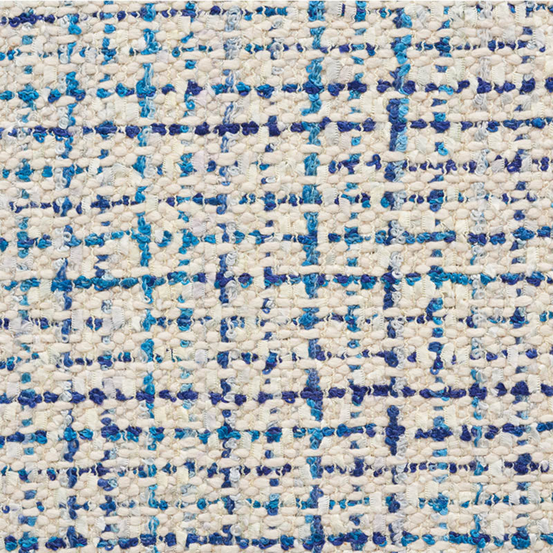 Babe's Tweed Fabric, Blue
