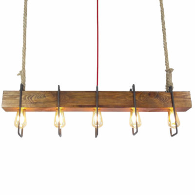 Lustre unique à 5 lumières Batts