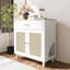 32,5 po Armoire de rangement en bois pour animaux H 2