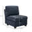 Versatile Modular Sofa With Adjustable Components And Extra Ottomans-951656817