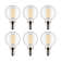 60 Watt Equivalent G16.5 E12/Candelabra Dimmable LED Bulb