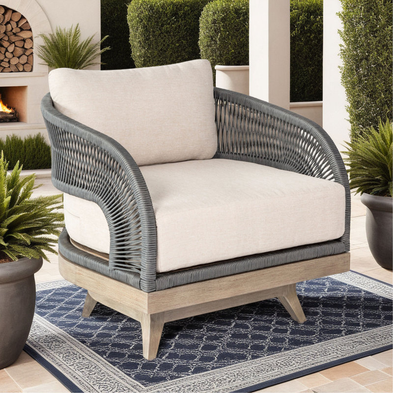 Chaise de salle à manger pivotante Orbit