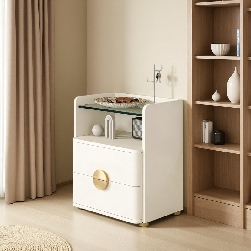Armoire d'appoint, table de chevet, table de chevet avec rangement