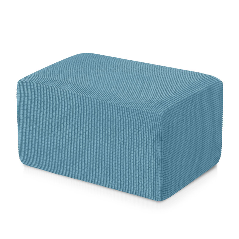 Housse pour repose-pieds Pizarro, Bleu denim