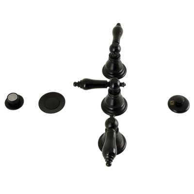 Duchess Three-Handle Widespread Vertical Bidet Faucet