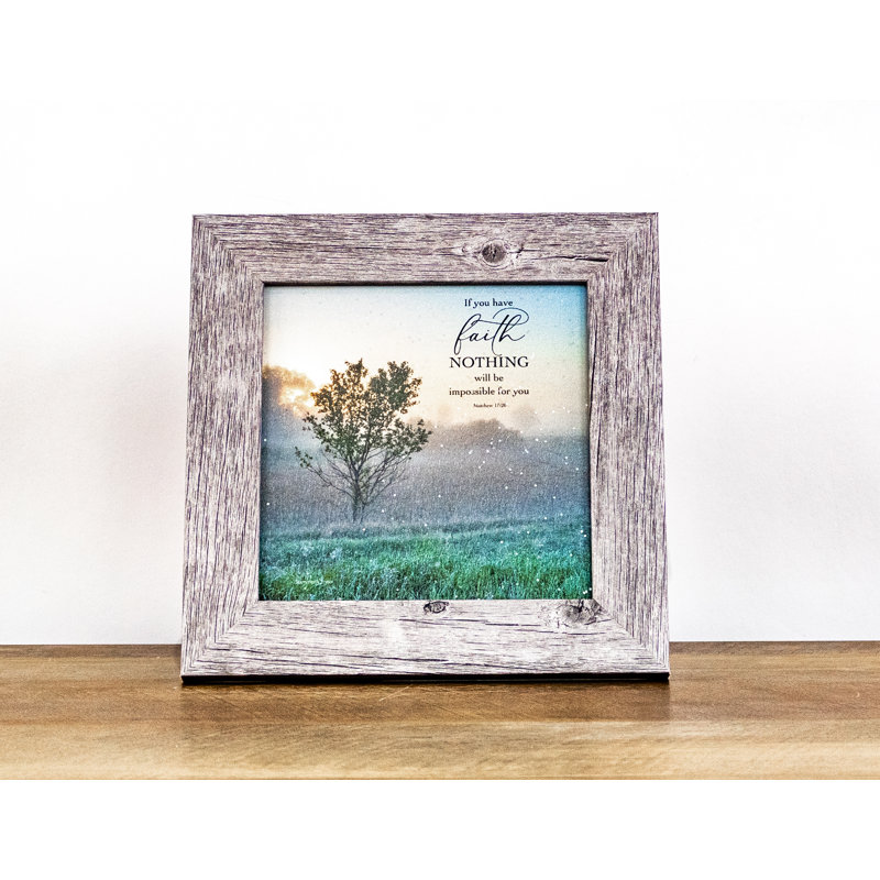 «If You Have Faith Tree», impression sur cadre photo