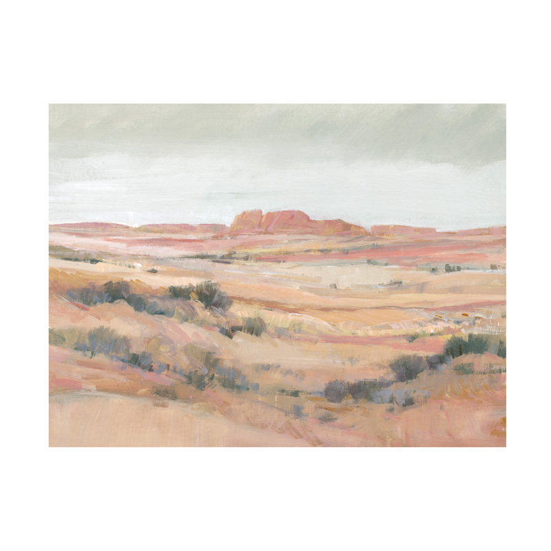 Art mural sur toile tendue - «Southwest Landscape II» de Tim O'Toole pour décoration de salon, de chambre à coucher ou de bureau - 14 x 19