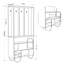 Norfolk Hall Stand Coat Rack with Shoe Storage -25053593