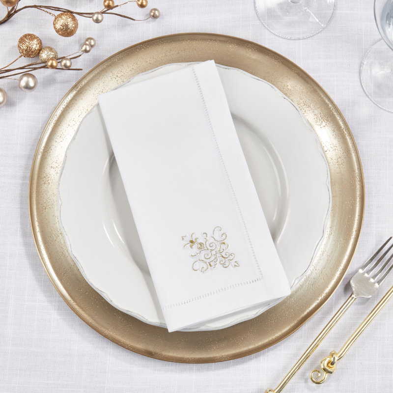 100% Cotton No Pattern Rectangle Napkin