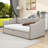 Hokulani Luxurious Twin Velvet Daybed with Twin Trundle and Slats-1020556953