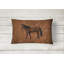 Coussin intérieur/extérieur cheval