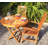 Teak Solid Wood Outdoor Dining Armchair