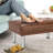 Faux Leather Ottoman-61529205