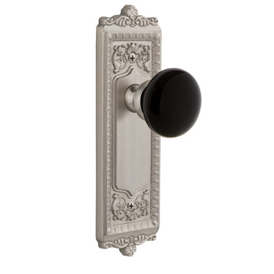 Assiette fausse plaque Grandeur Windsor avec bouton de porte Coventry