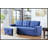 Upholstered Pull Out Sectional Sofa With Chaise
