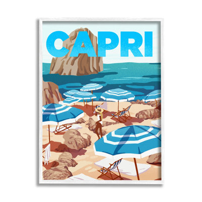 " Capri Italian Summer Beach Island "