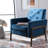 Mansell Velvet Armchair-870349795