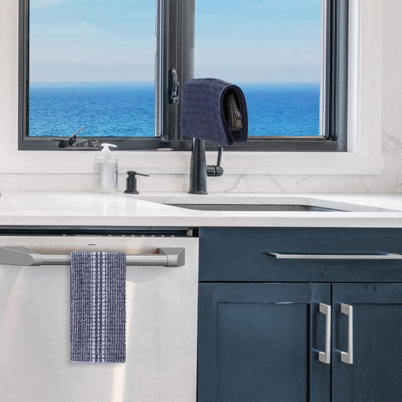 Nautica Cotton 3 Piece Tea Towel Set