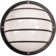 Solus Nautical Round Wall or Ceiling Mount Sconce with Horizontal Diffuser Cage