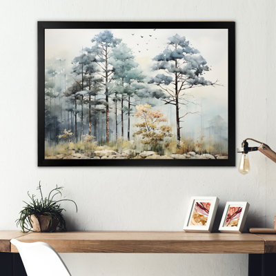 " Tonalism Whispering Pines Pointillism III "