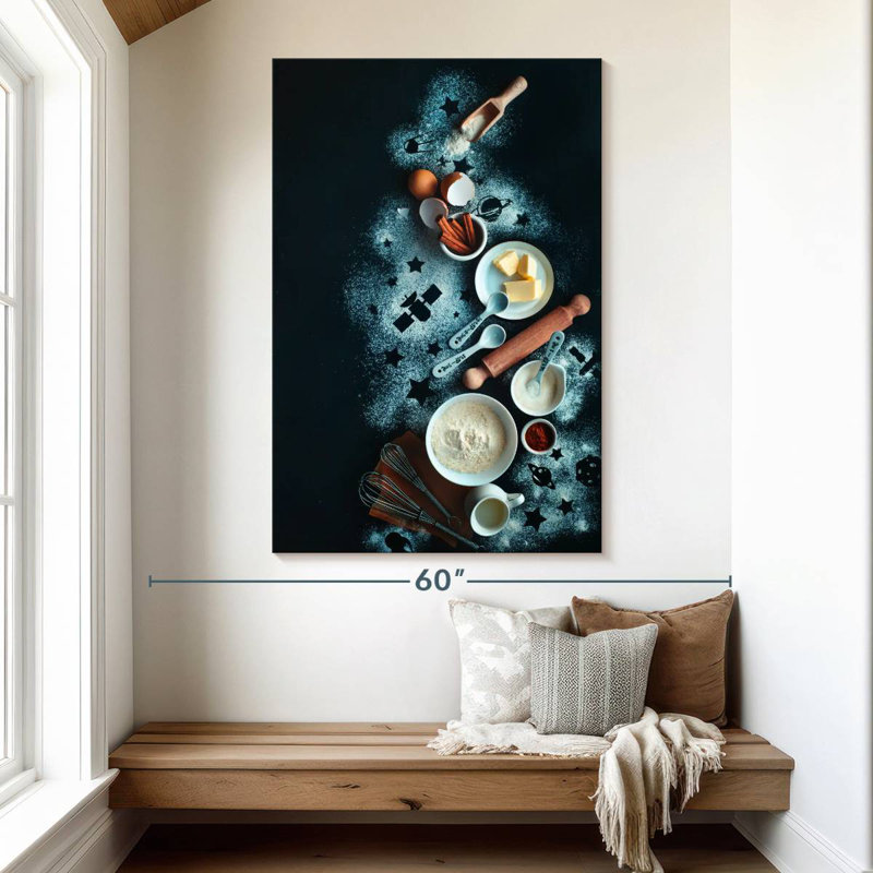 Senne Baking For Stargazers, 51" H x 34" W