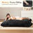 3-in-1 Compression Corduroy Giant Bean Bag Chair Convertible Floor Pillow Machine Washable Cover Bean Bag Sofa-1610760318