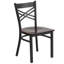 Prompton 'X' Metal Restaurant Chair-1558627198-1515454592