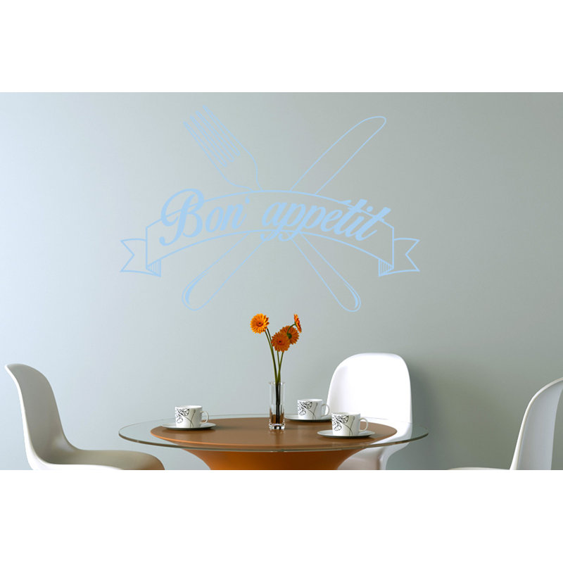 Wall Decal, Large, Light Blue