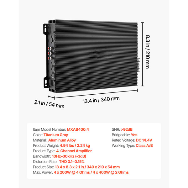 Dimensions du produit