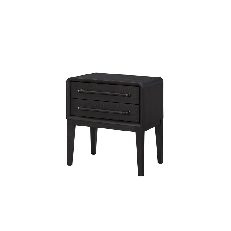 Petite table de chevet - poivre, Noir