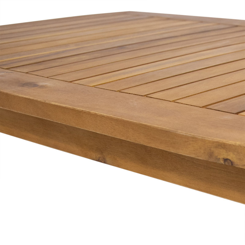Ensemble de causeuse et table basse pour patio, Marine, Brun