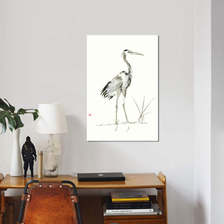 « soirée watch i », reproduction d’art sur toile, H 18 po x l 12 po x P 1,5 po, Toile tendue, Pas de tapis