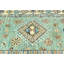 Tapis bleu unique 2 pi 7 po x 9 pi 4 po Josephine en bleu Josephine