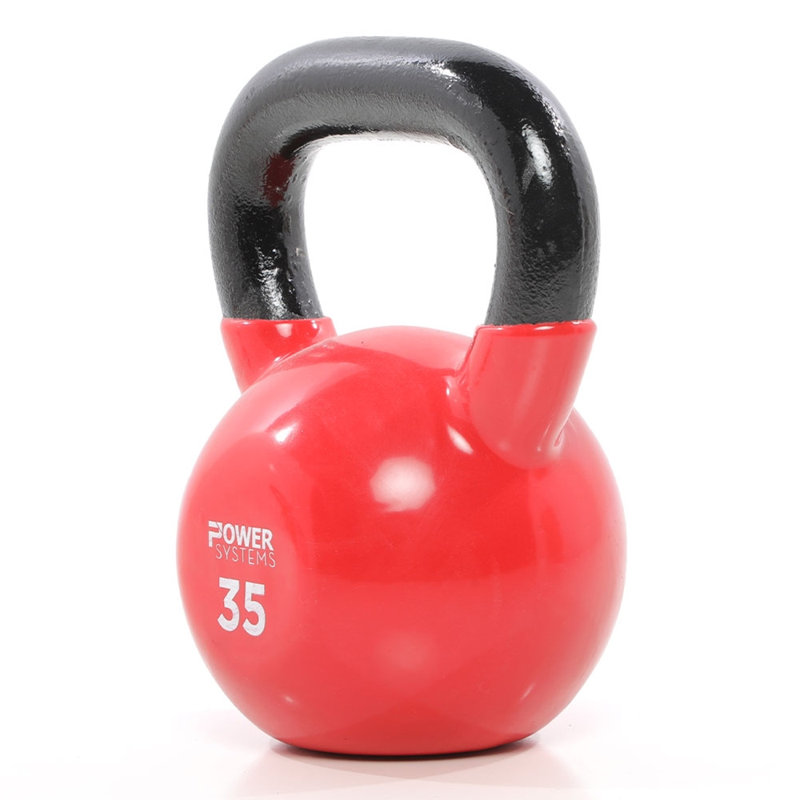 Poids de l'entraînement Power Power Premium Kettlebell, 35 livres, rouge