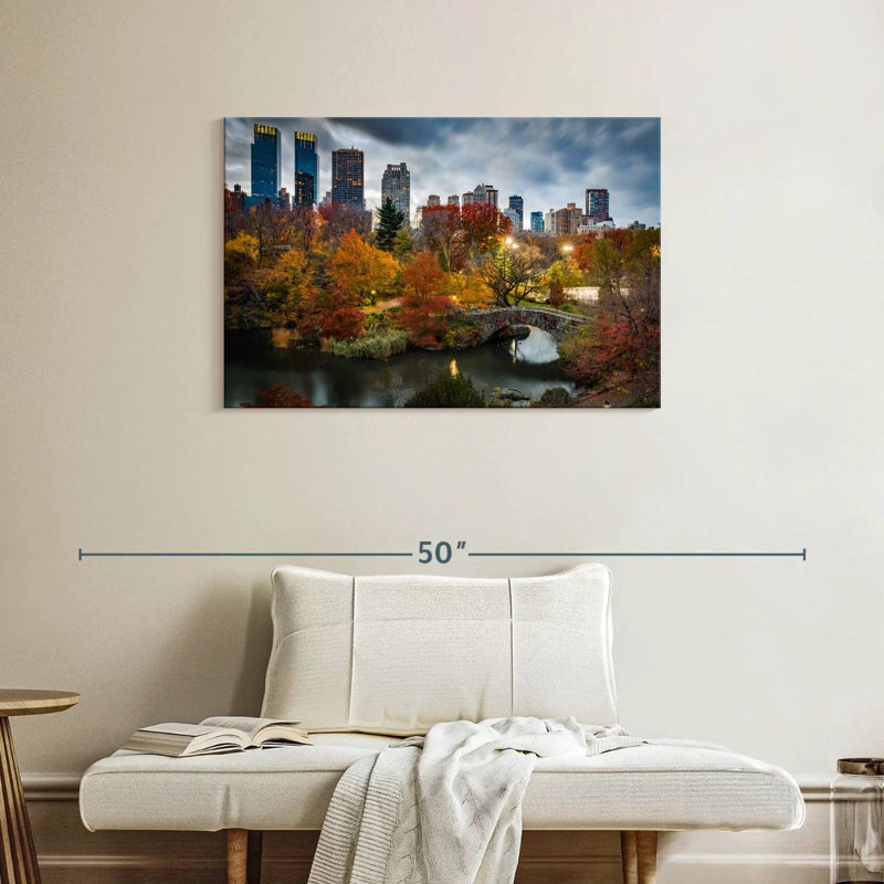 Sebbie NYC Gapstow Bridge, 24" H x 36" W