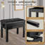Leather Match Upholstered Storage Bench-1139879419