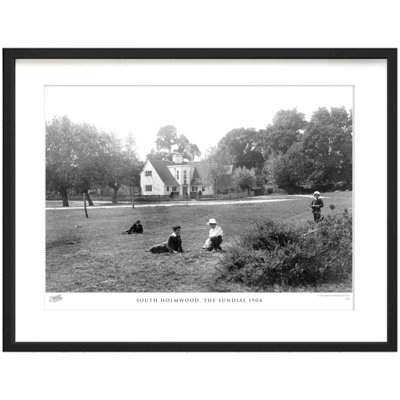 South Holmwood, The Sundial 1904 by Francis Frith - Single Picture Frame Print