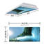 Couvre-lampes fluorescents de classe Waterfall pour plafonniers - pour luminaire 2 x 4 - par Octo Lights